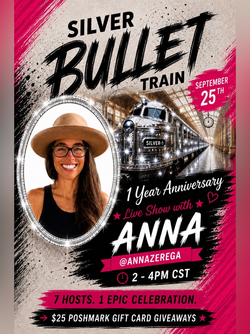 Official Silver Bullet Train Event!
Sept 25th $5 BLITZ in each show! - Picture 9 of 14